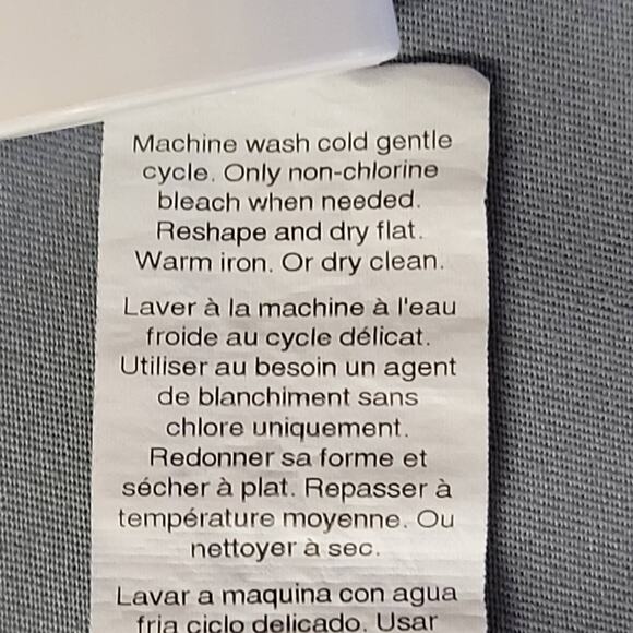 Gap Blue Preppy Stripe Cardigan Sweater Button Up 3/4 Sleeves Knit Womens Size M - Picture 8 of 8